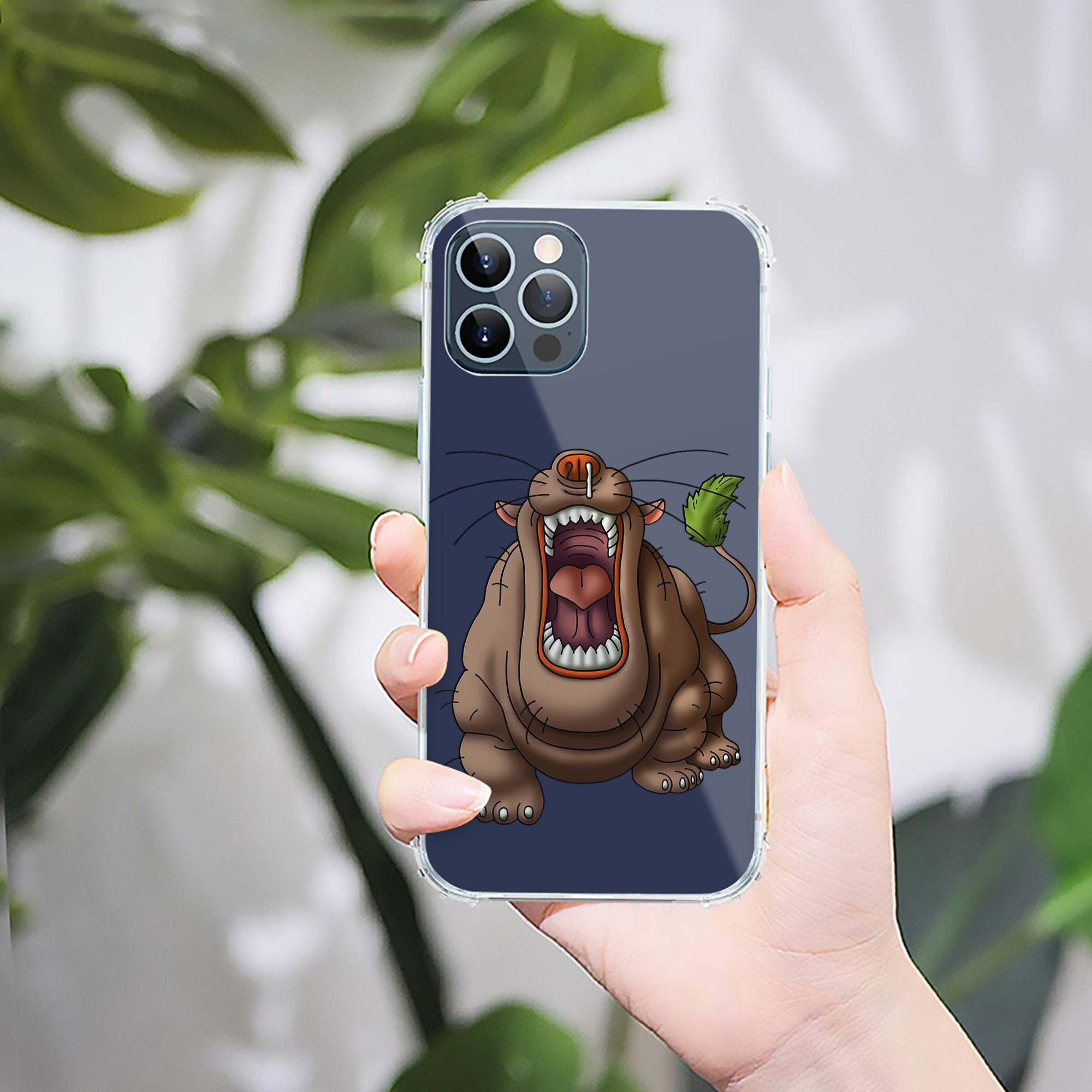 （画像用） ドラゴンクエスト Doragon Kuesuto Dragon Quest 【iPhone 12シリーズ対応】透明スマホケース（クリアソフトケース）